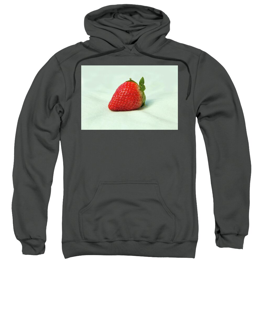 Strawberry Sweatshirt featuring the photograph Strawberry by MPhotographer