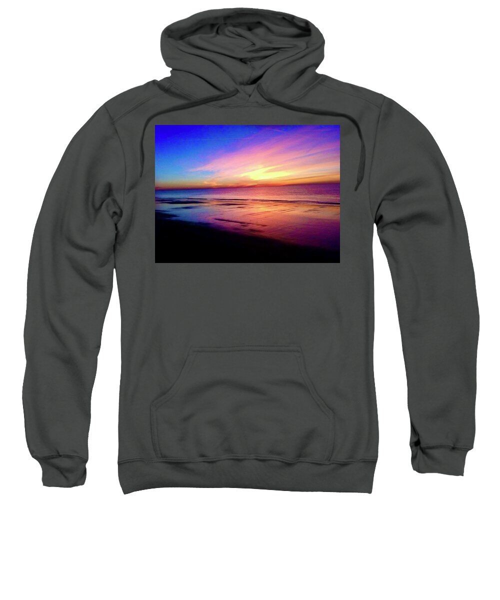 Sunrise Sweatshirt featuring the photograph Sunrise 3 by Michael Stothard