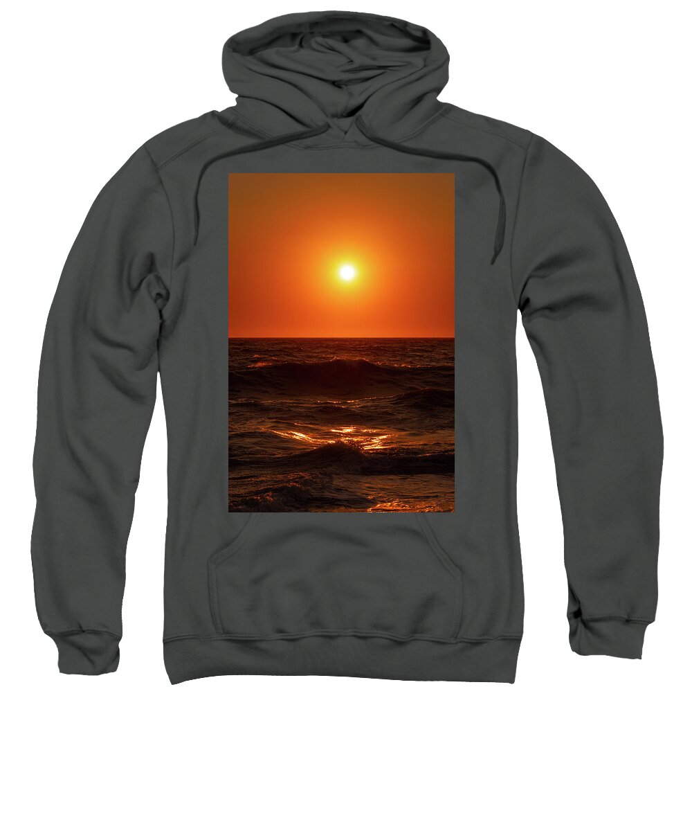 Sunset Sweatshirt featuring the photograph Sunset Haze by Gary Skiff