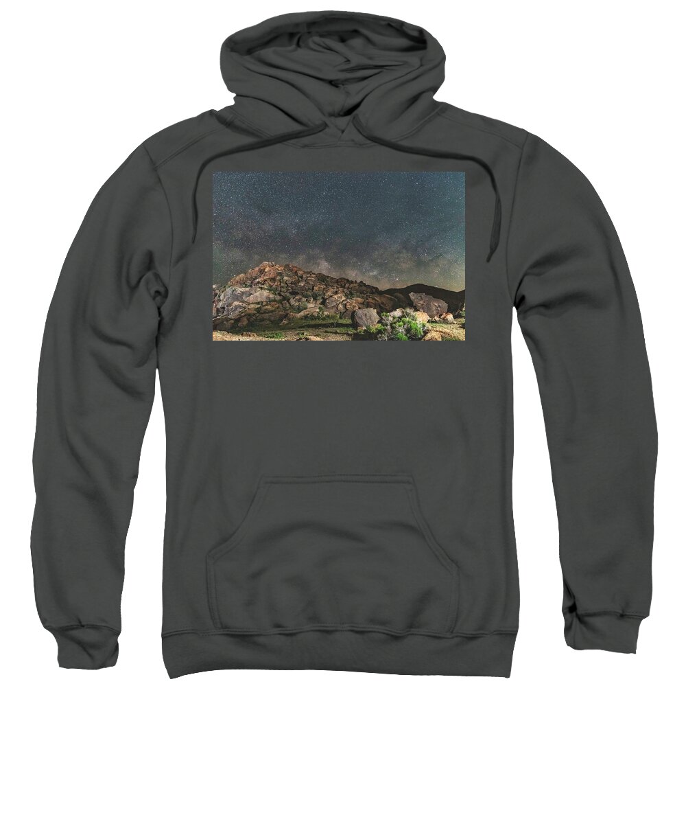 Milkyway Sweatshirt featuring the photograph The Expanse by Daniel Hayes