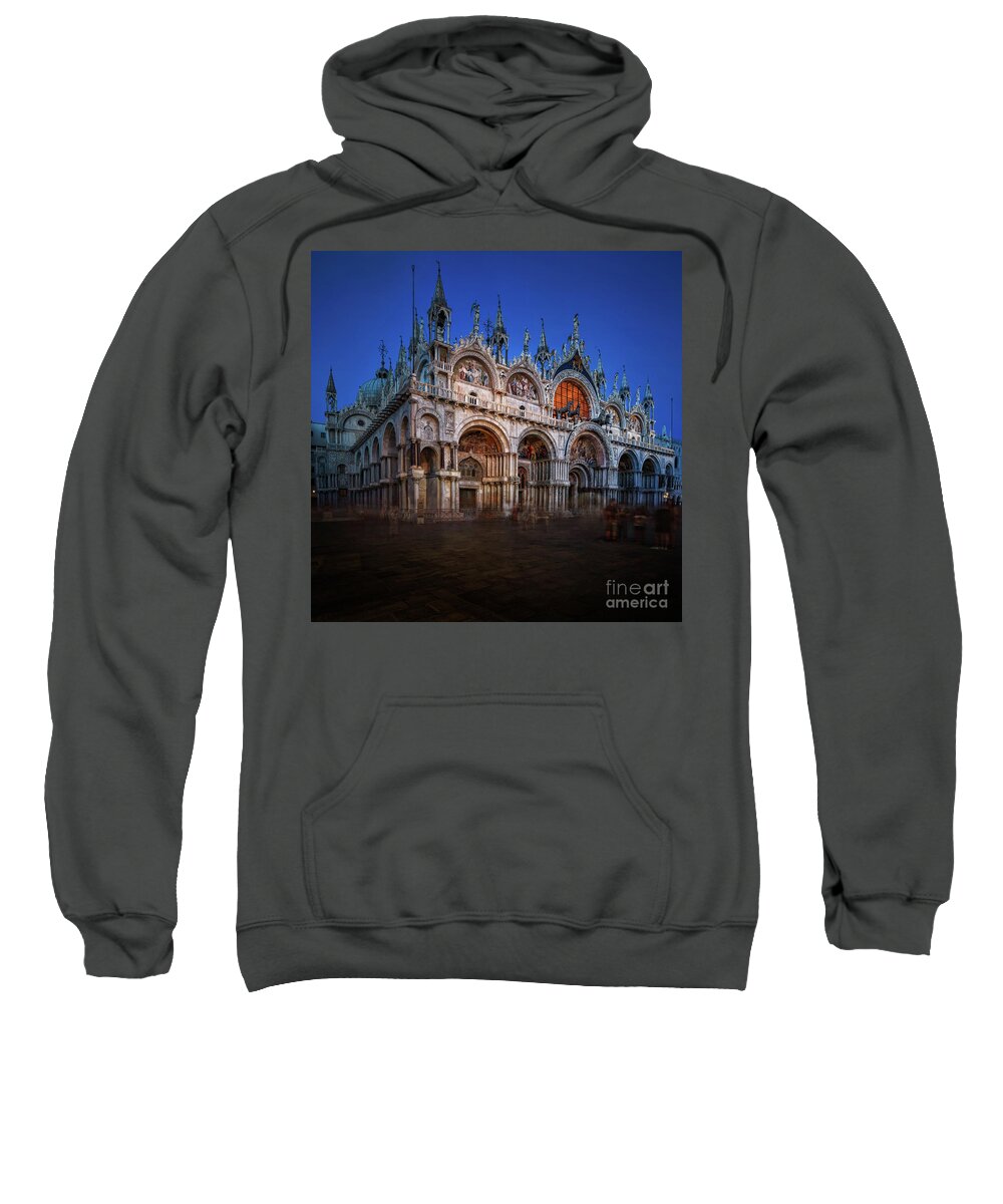 St Mark Sweatshirt featuring the photograph The Square by The P