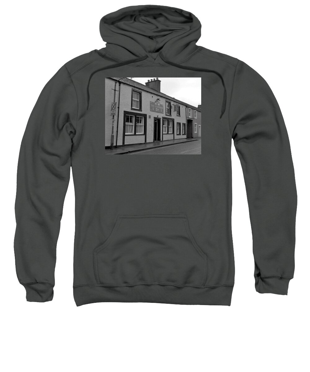 Stateside Sweatshirt featuring the photograph The Stateside Bar Penrith by Justin Farrimond