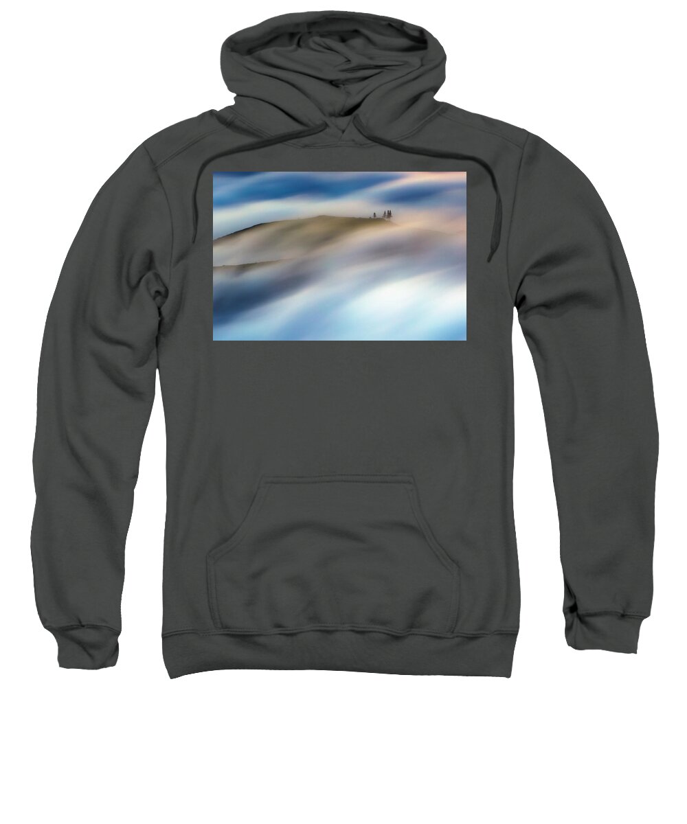 Atlantic Ocean Sweatshirt featuring the photograph Touch Of Wind by Evgeni Dinev