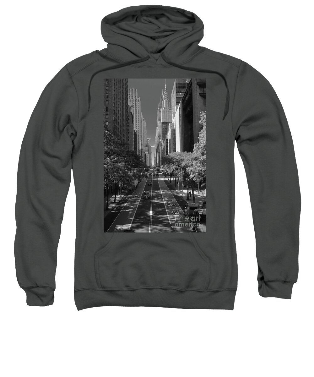 Tudor Sweatshirt featuring the photograph Tudor Bridge NYC by Paul Watkins