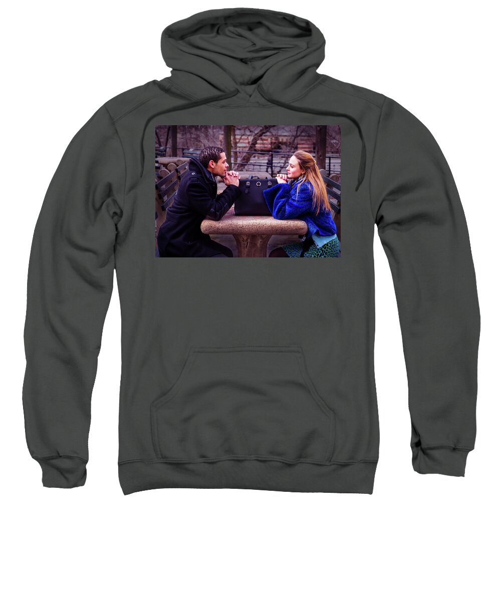 Friends Sweatshirt featuring the photograph Two Friends 130317_0351 by Alexander Image