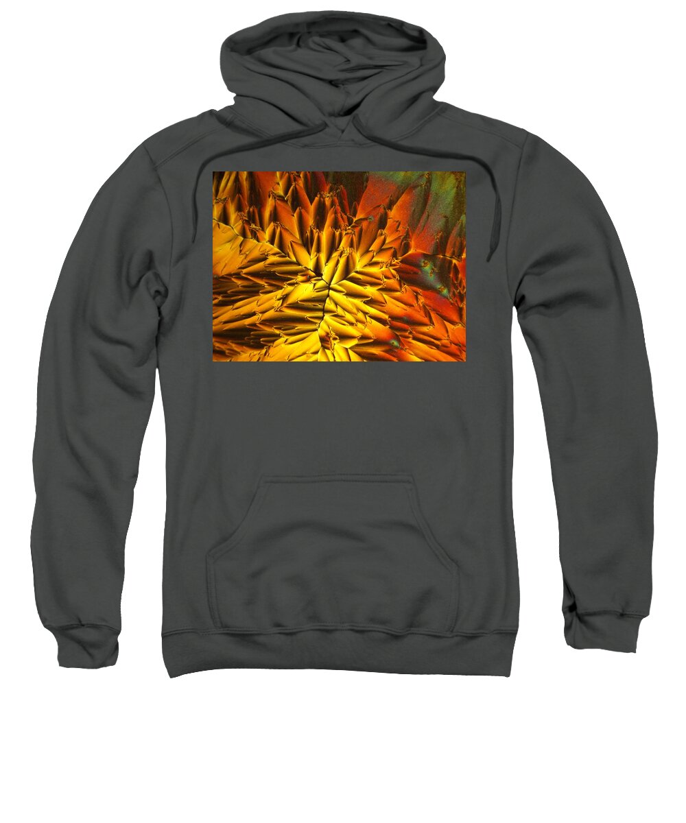 Abstract Sweatshirt featuring the photograph Vitamin C and Mezcal 23 by Ivan Amato