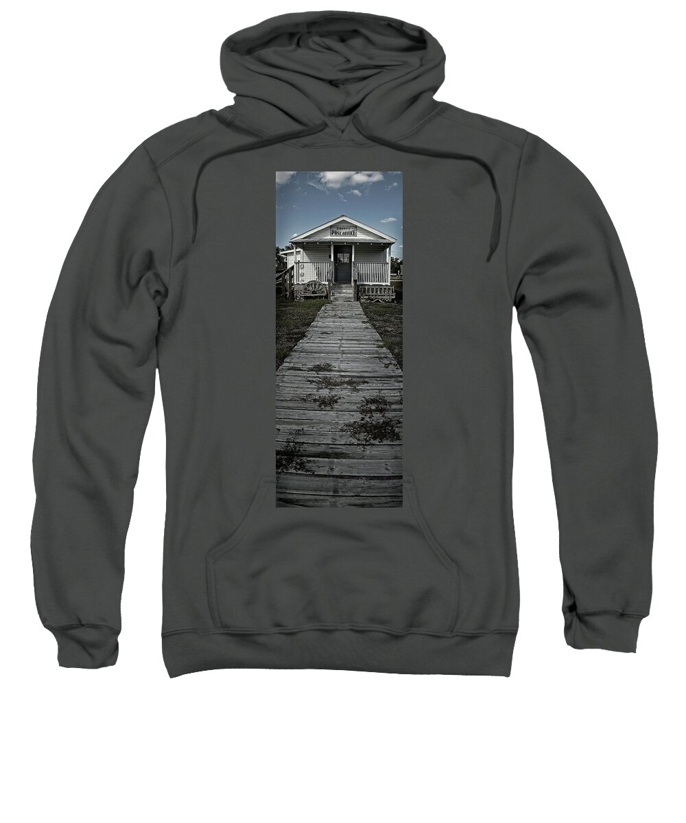 Post Office Sweatshirt featuring the photograph Walk Back in Time by M Kathleen Warren
