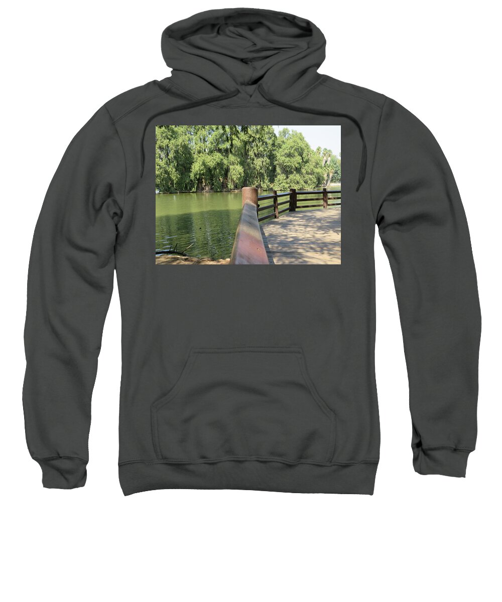 Park Sweatshirt featuring the photograph Walk In The Park by Raymond Fernandez