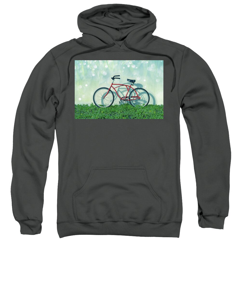 Bicycle Sweatshirt featuring the photograph Weekender Special by Laura Fasulo