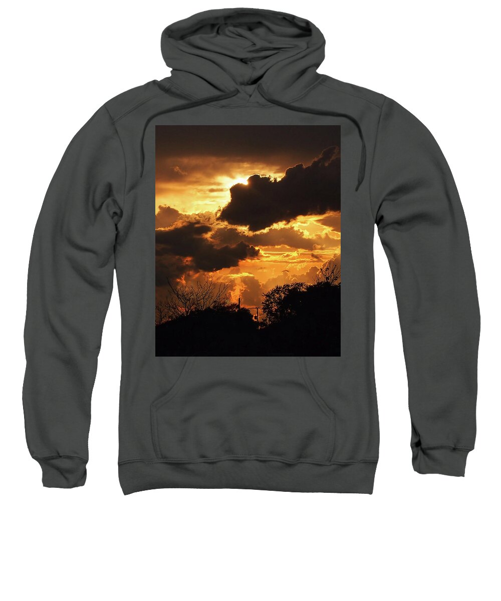 Wisconsin Sweatshirt featuring the photograph Wisconsin Sunset I by Scott Olsen