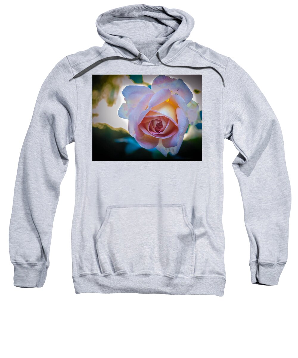 Rose Sweatshirt featuring the photograph Autumn Rose by GeeLeesa Productions