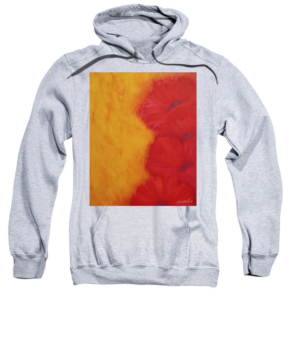 Aesthetic Sweatshirt featuring the painting Desire by Jerome Lawrence