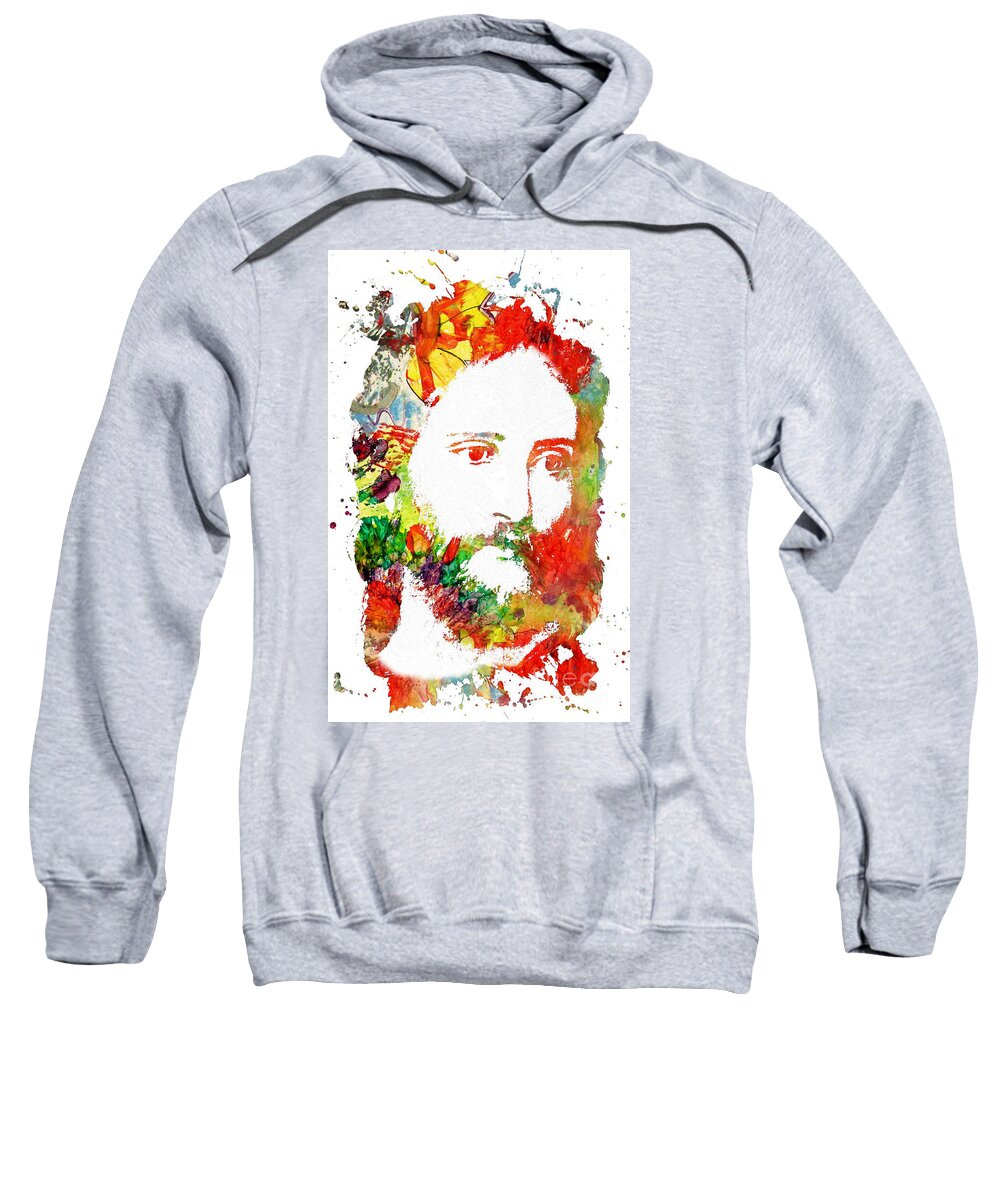 Jesus Christ Sweatshirt featuring the photograph Christ by Doc Braham