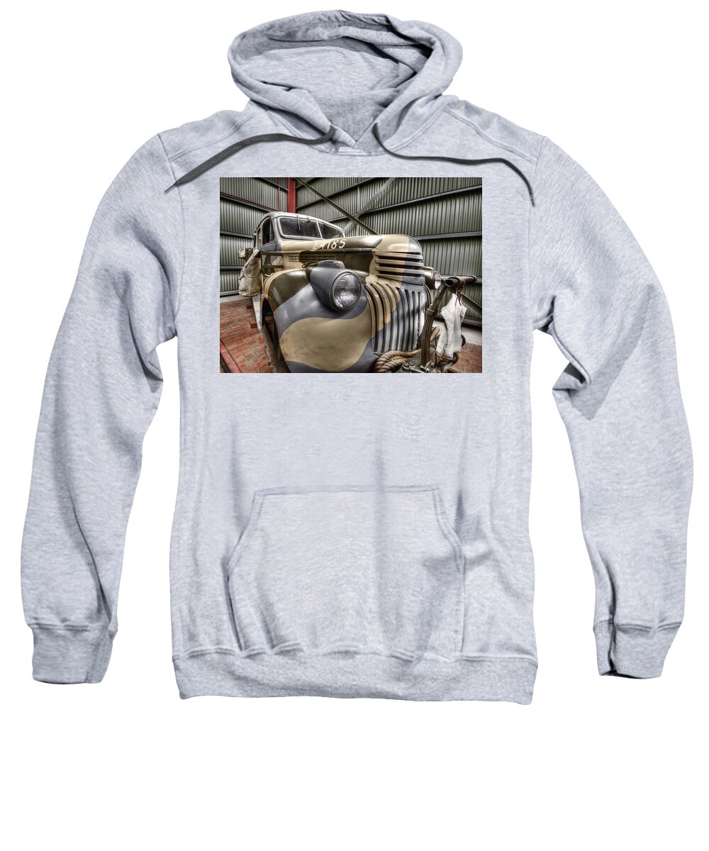 Hdr Sweatshirt featuring the photograph Ready to Roll by Wayne Sherriff