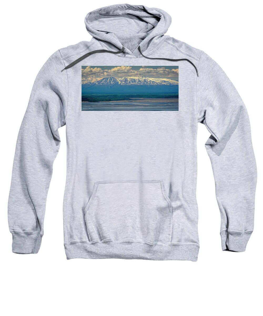 Mountain Sweatshirt featuring the photograph The Sleeping Lady #1 by Andrew Matwijec