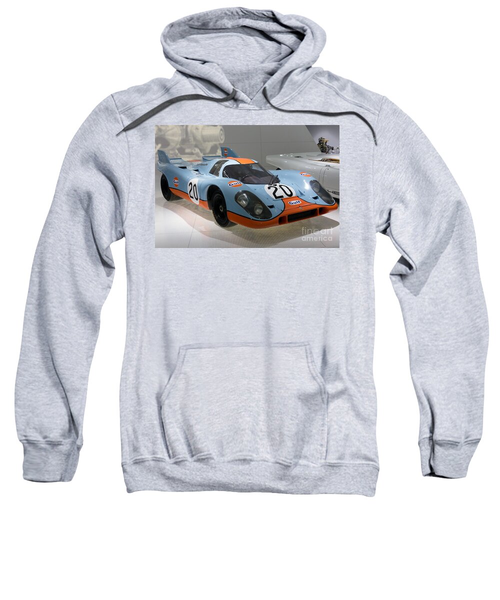 3d Sweatshirt featuring the photograph 1970 Porsche 917 KH Coupe by Paul Fearn