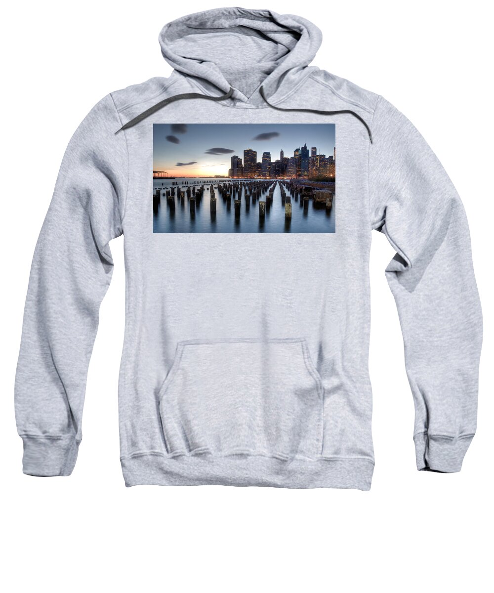 Landscape Sweatshirt featuring the photograph Blue #1 by Johnny Lam