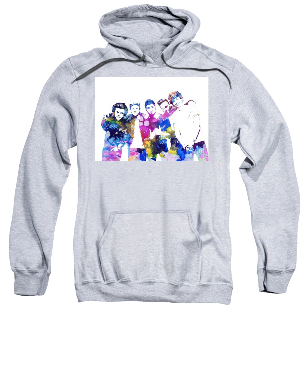 One Direction Sweatshirt featuring the photograph One Direction by Doc Braham