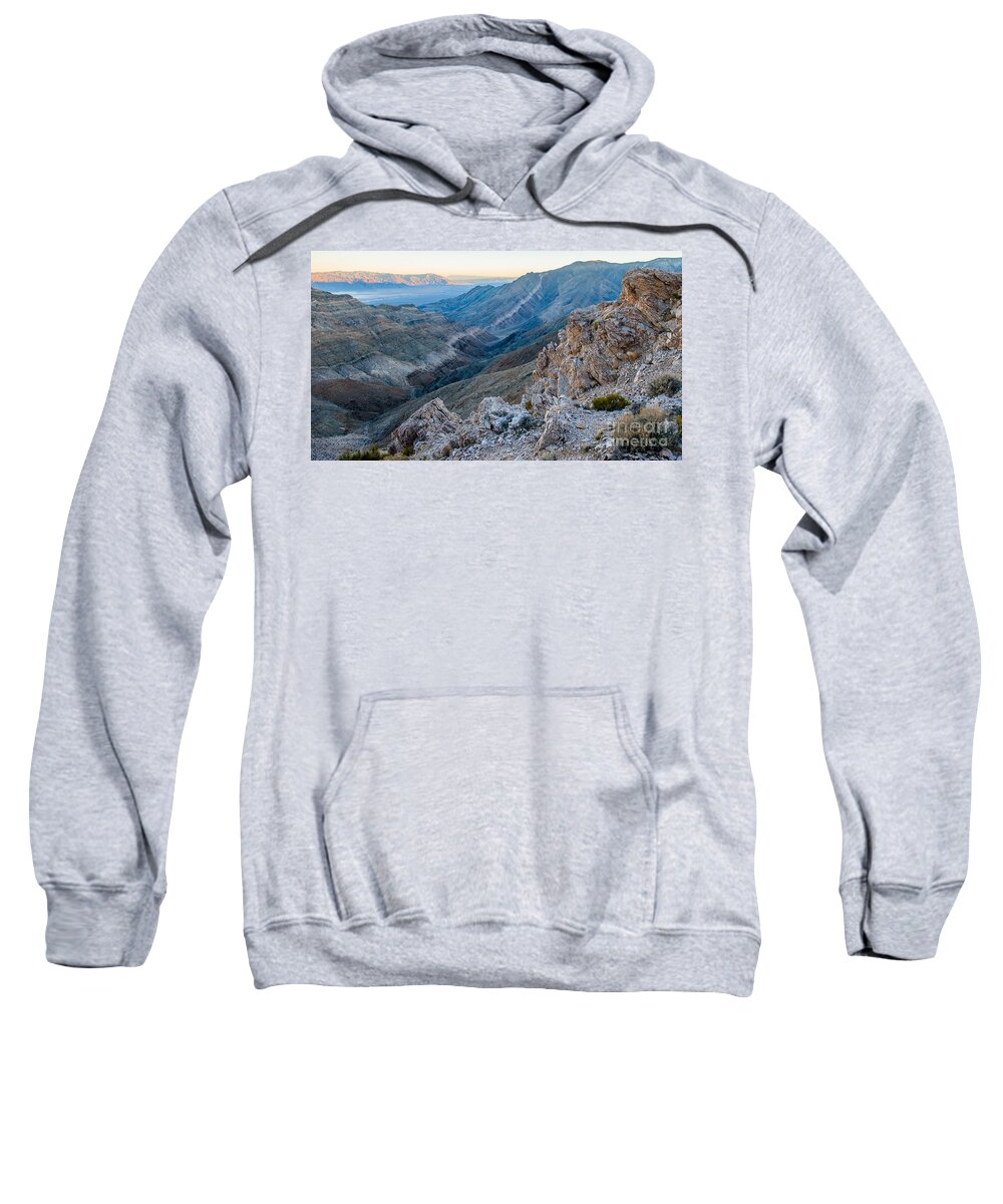 Aguereberry Sweatshirt featuring the photograph Aguereberry Point by Charles Dobbs