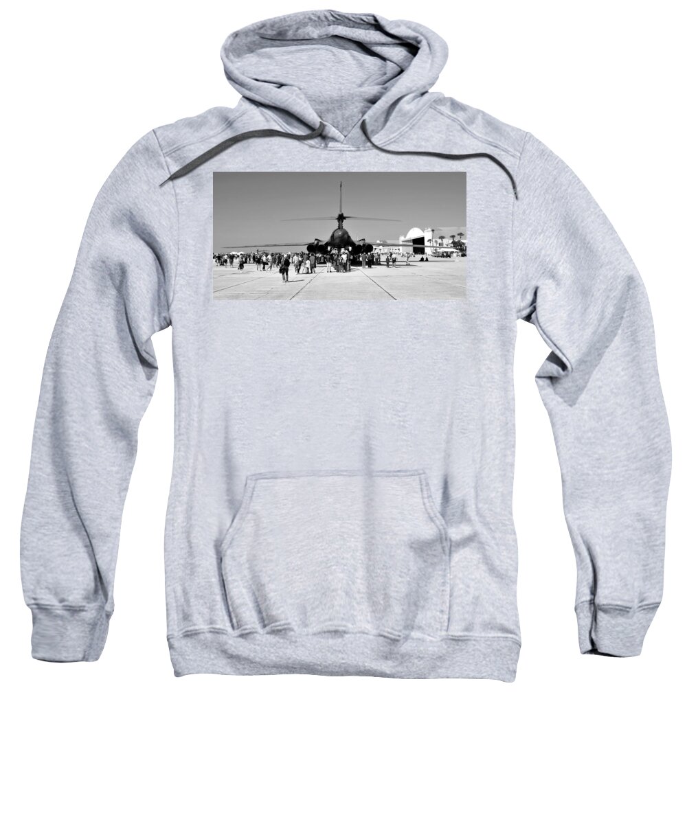Airshow Sweatshirt featuring the photograph Airshow by David Lee Thompson