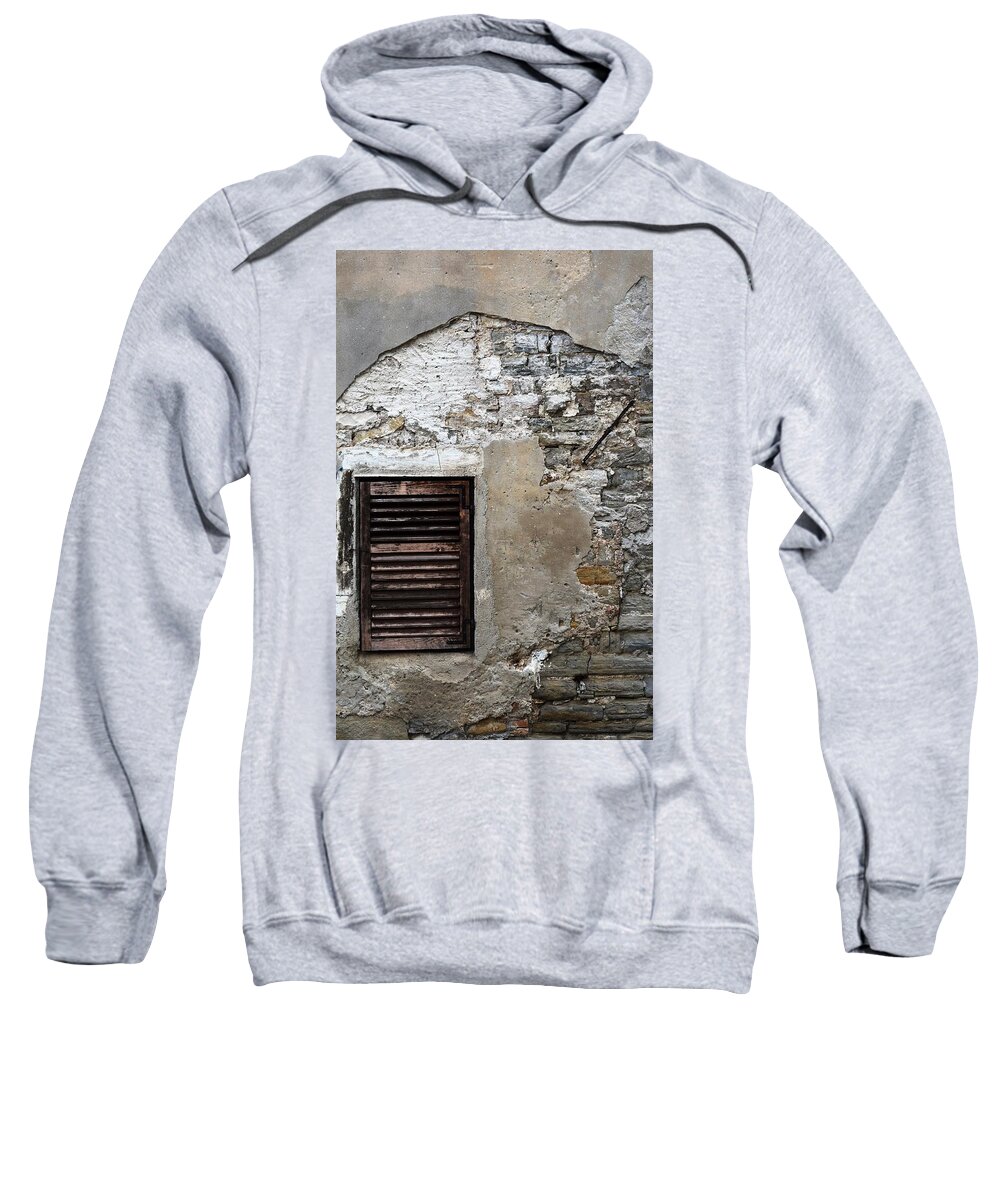 Buje Sweatshirt featuring the photograph Along the streets of Buje II by Mark Mitchell