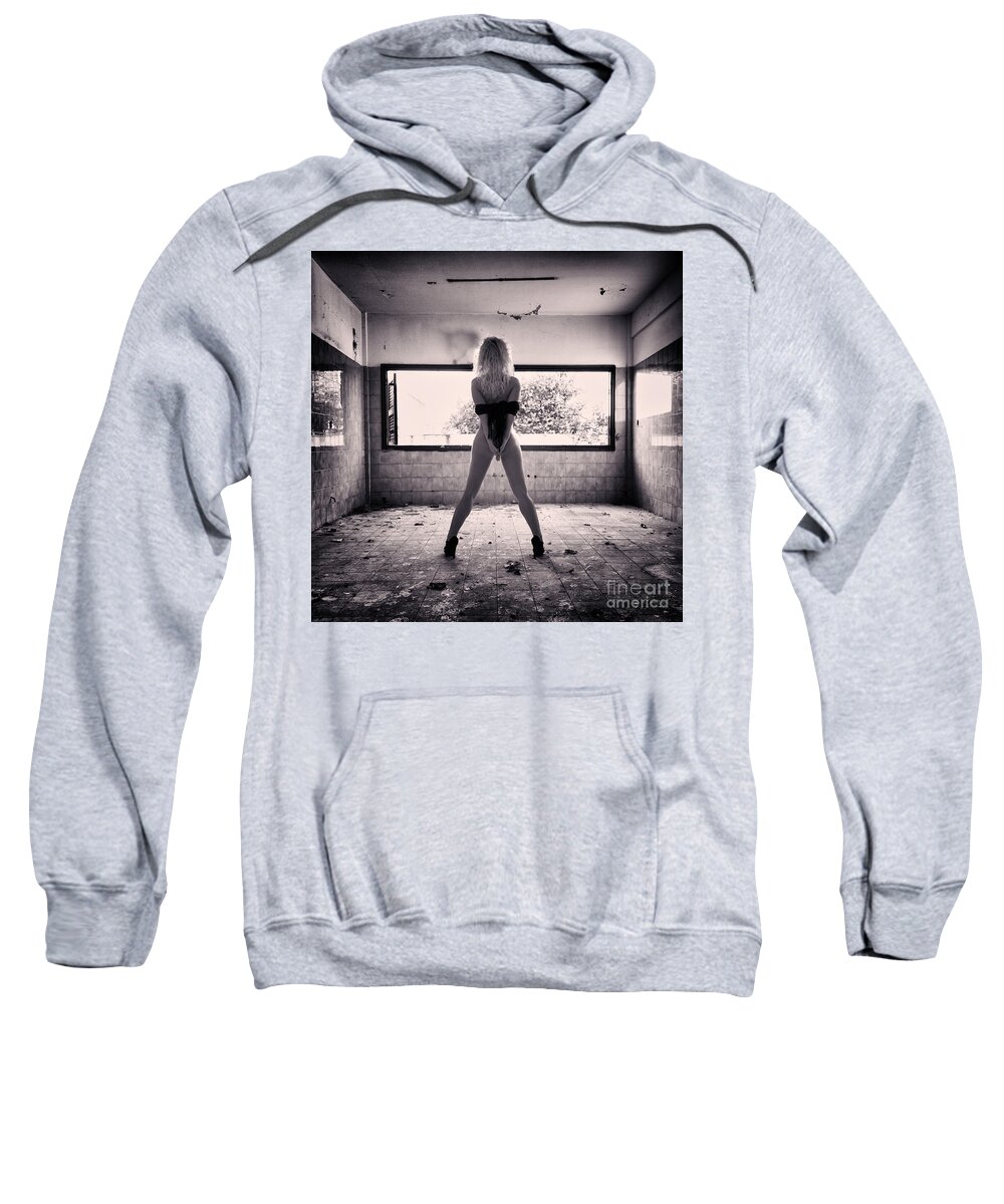 Cell Sweatshirt featuring the photograph Andromeda by Stelios Kleanthous