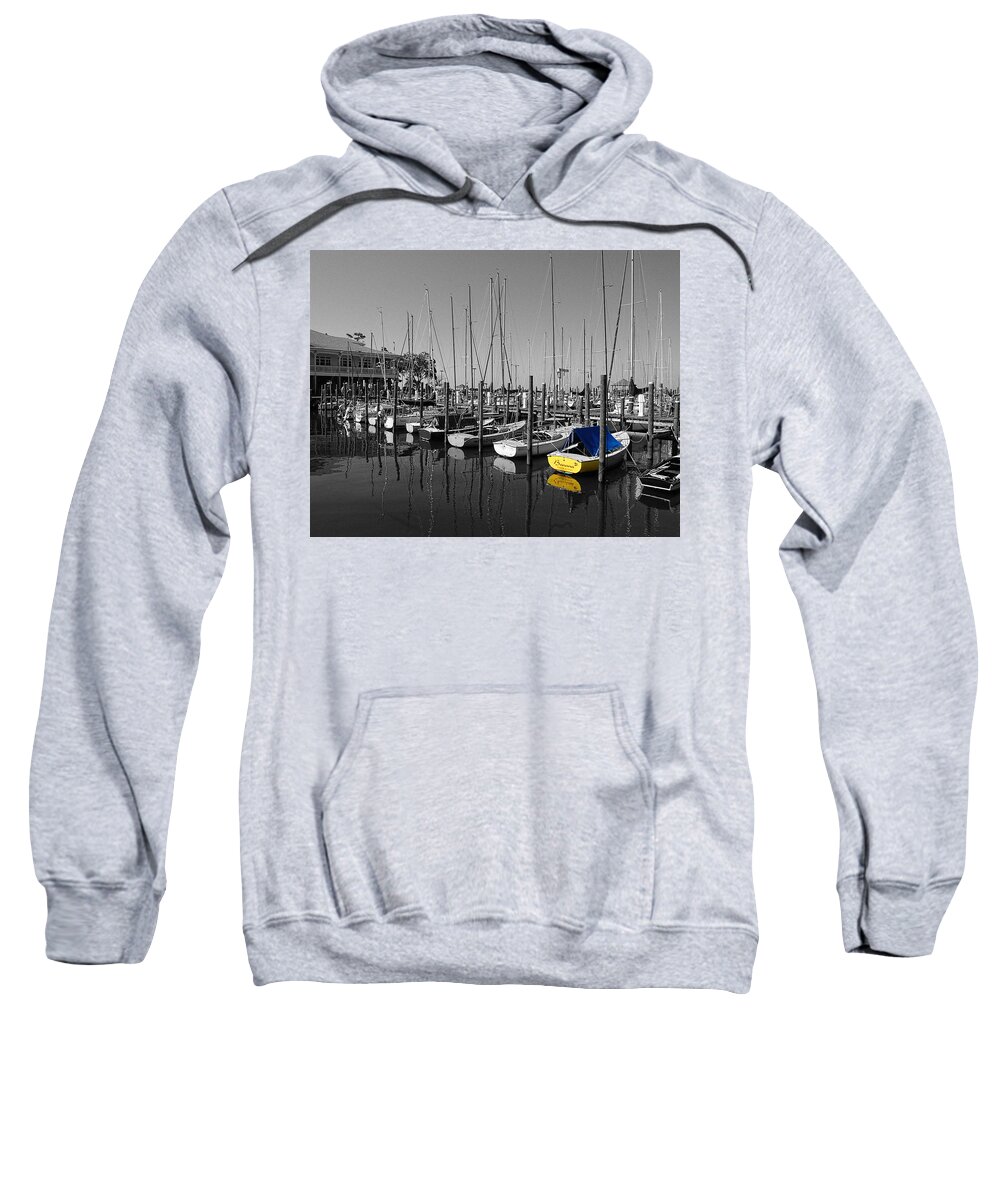 Shrimp Boat Sweatshirt featuring the photograph Banana Boat by Michael Thomas