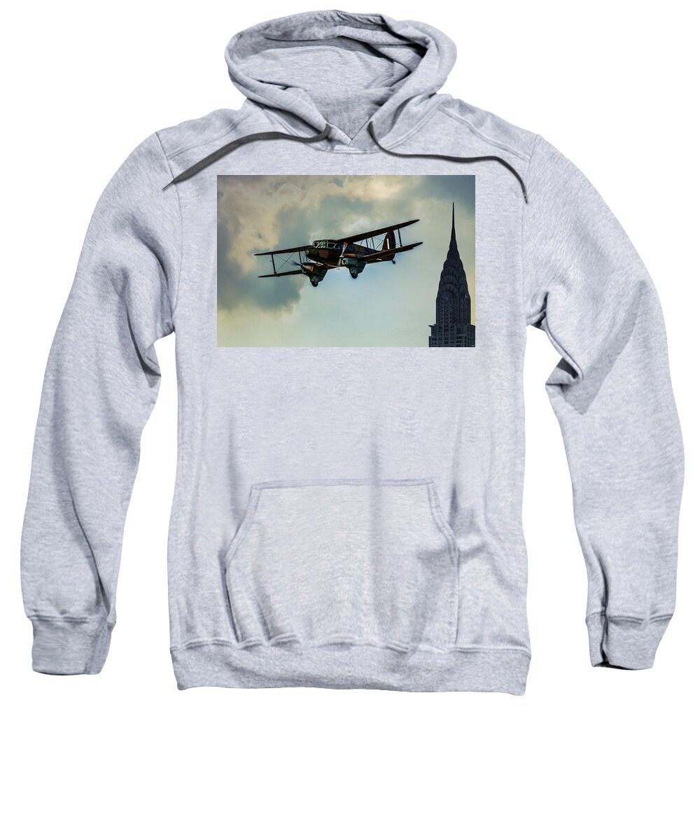 Dragon Sweatshirt featuring the photograph Business Class Travel In The 1930s by Chris Lord
