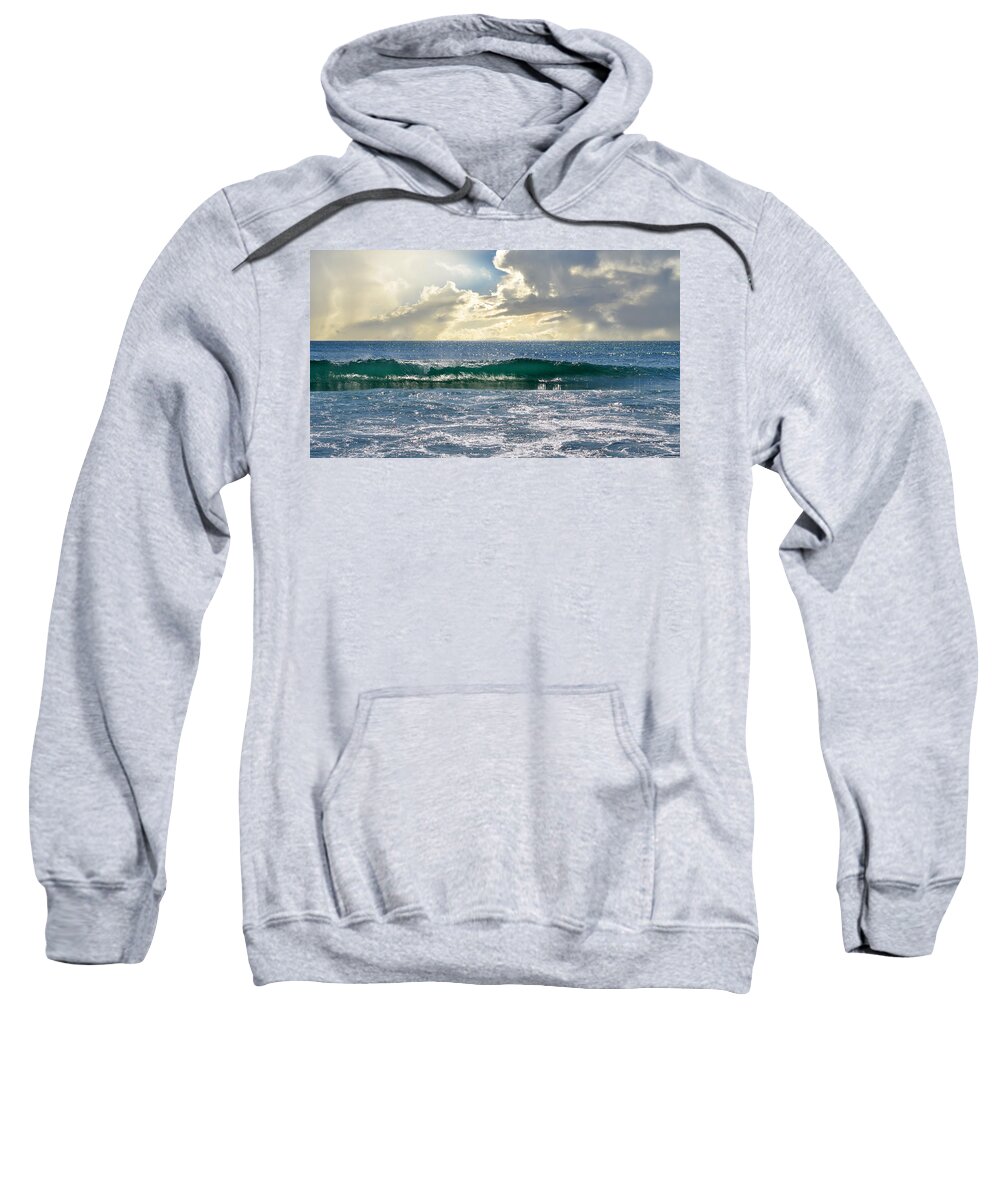 Tropical Sweatshirt featuring the photograph Charybdis by Laura Fasulo
