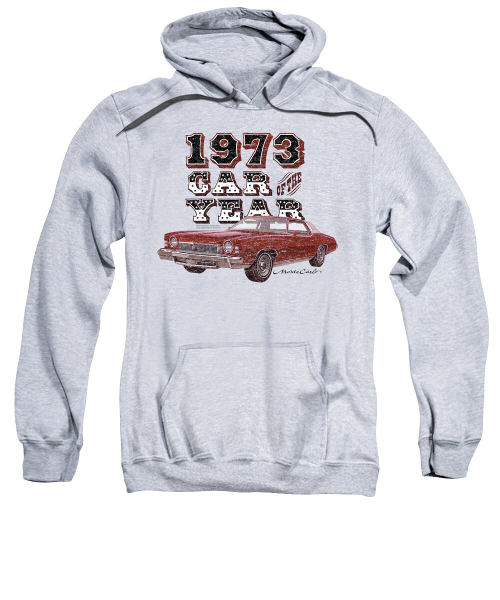  Sweatshirt featuring the digital art Chevrolet - Car Of The Year by Brand A