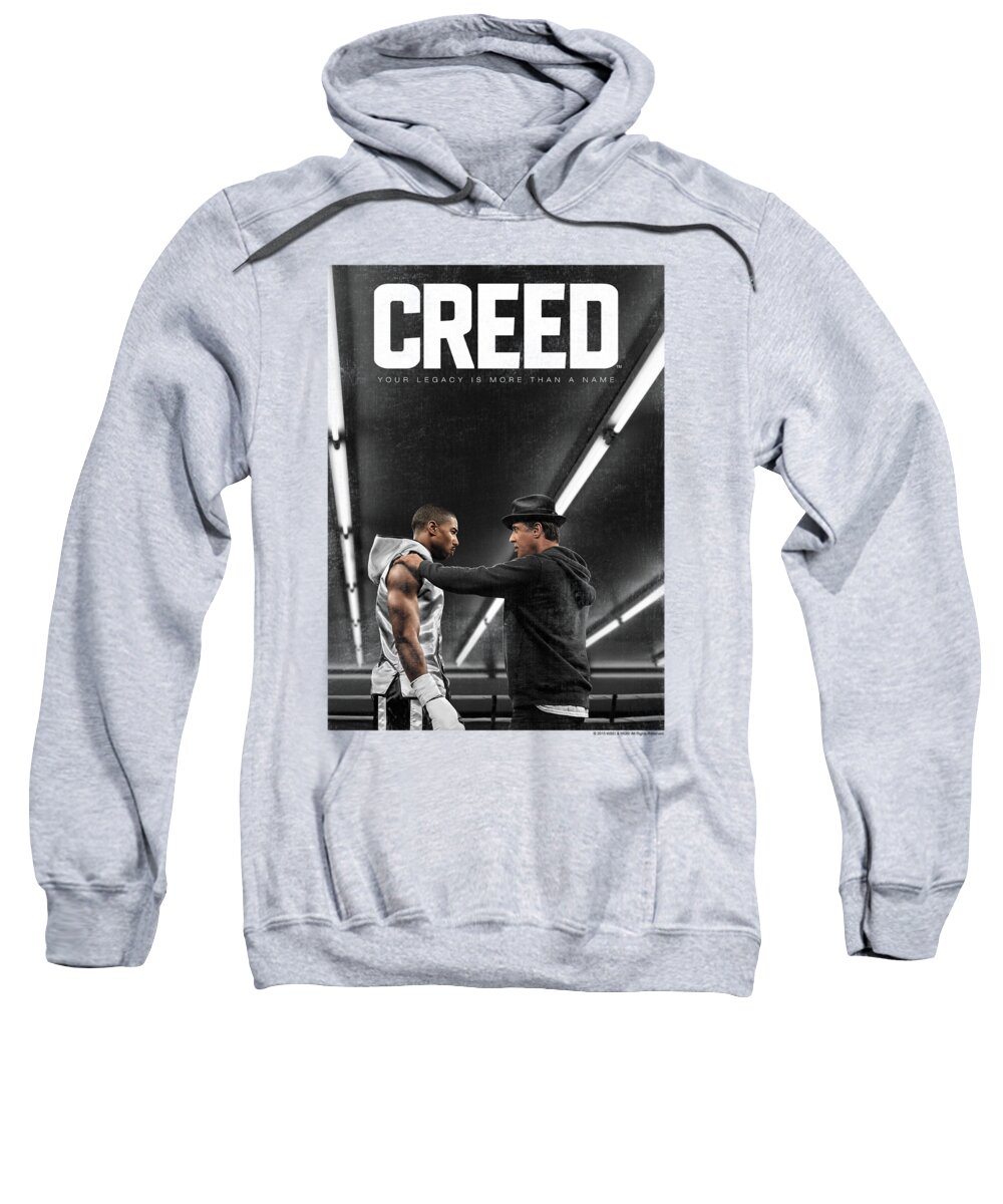  Sweatshirt featuring the digital art Creed - Poster by Brand A