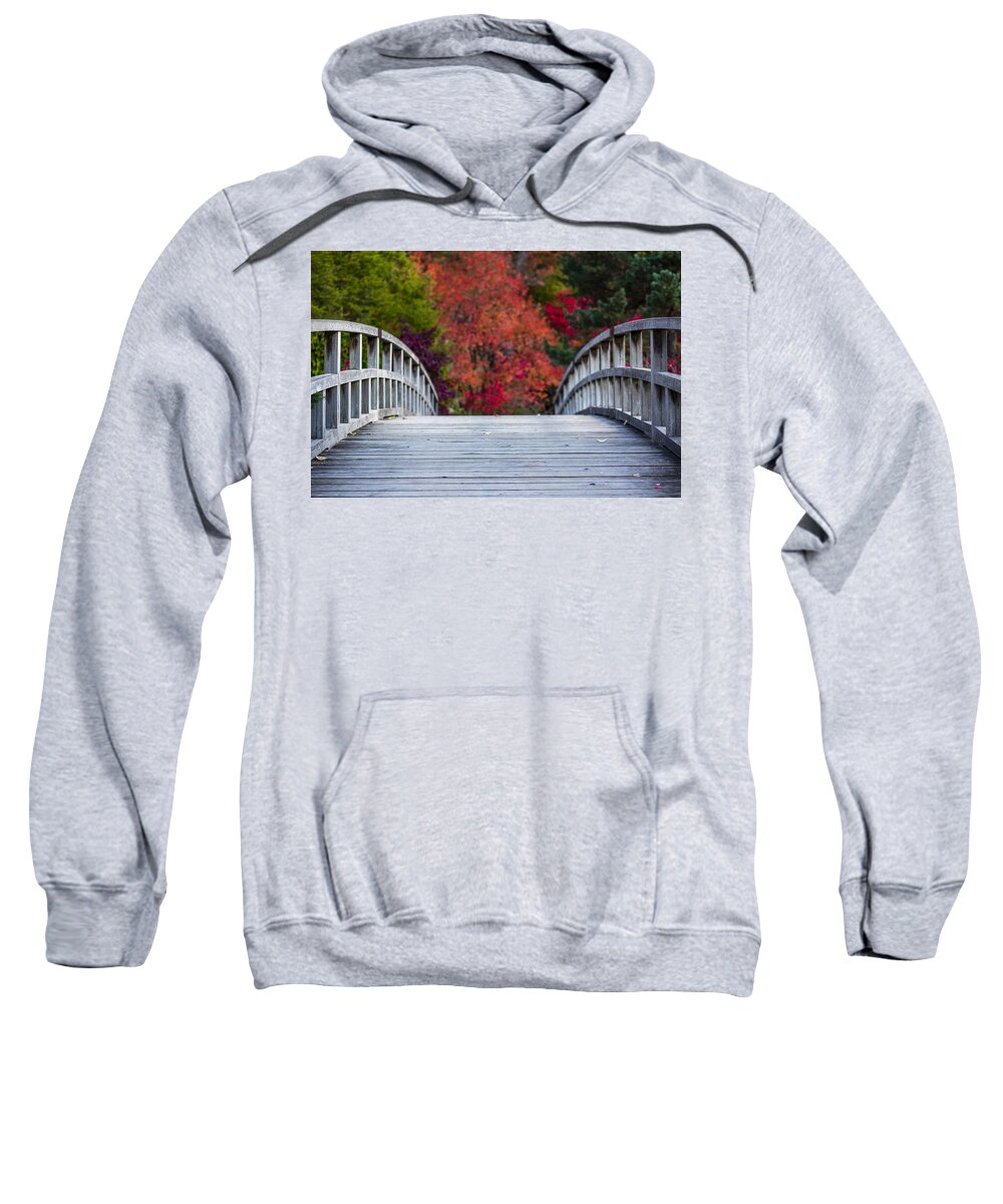 Japanese Garden Sweatshirt featuring the photograph Cypress Bridge by Sebastian Musial