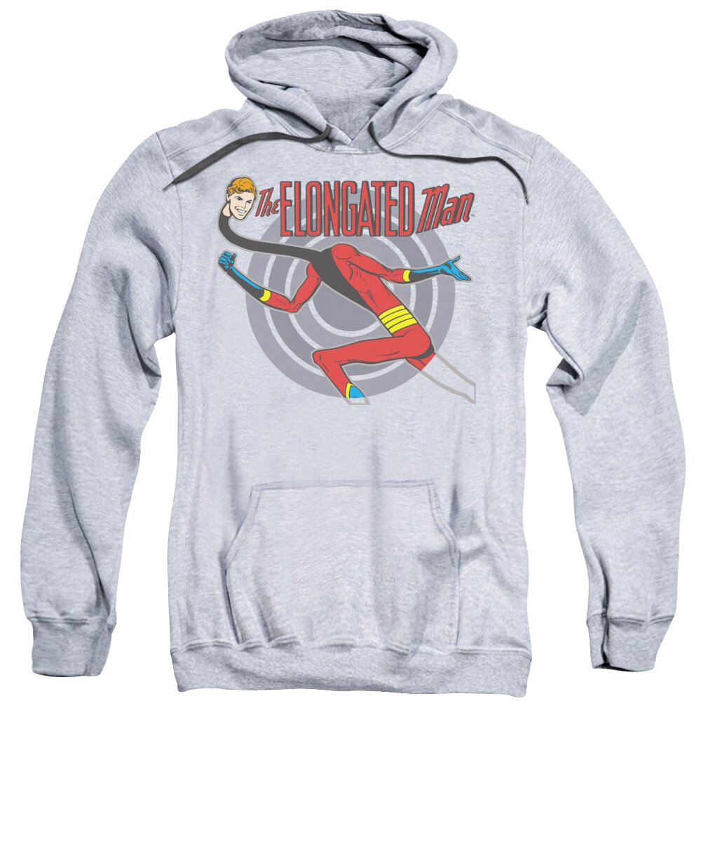 The Elongated Man Sweatshirt featuring the digital art Dc - Elongated Man by Brand A