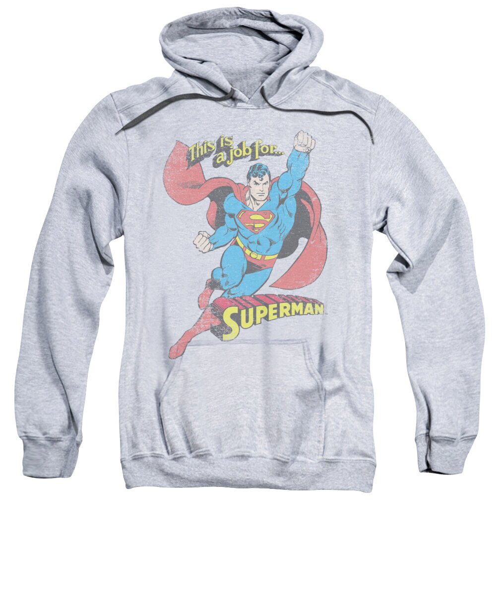  Sweatshirt featuring the digital art Dc - On The Job by Brand A