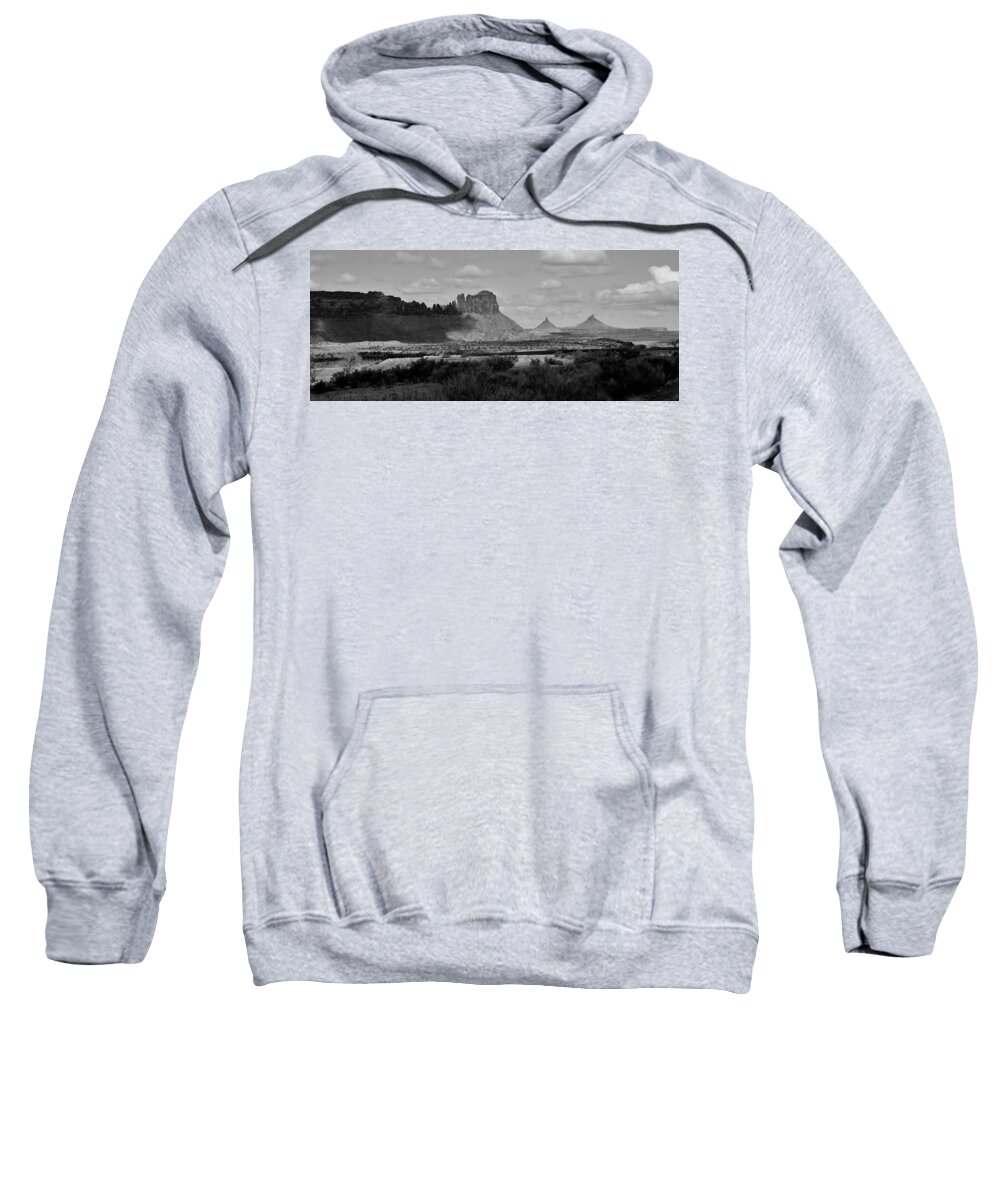 Needles Sweatshirt featuring the photograph Desert Landscape by Tranquil Light Photography