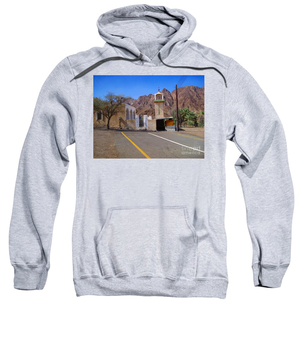 Mountain Sweatshirt featuring the photograph End of Road by Amanda Mohler