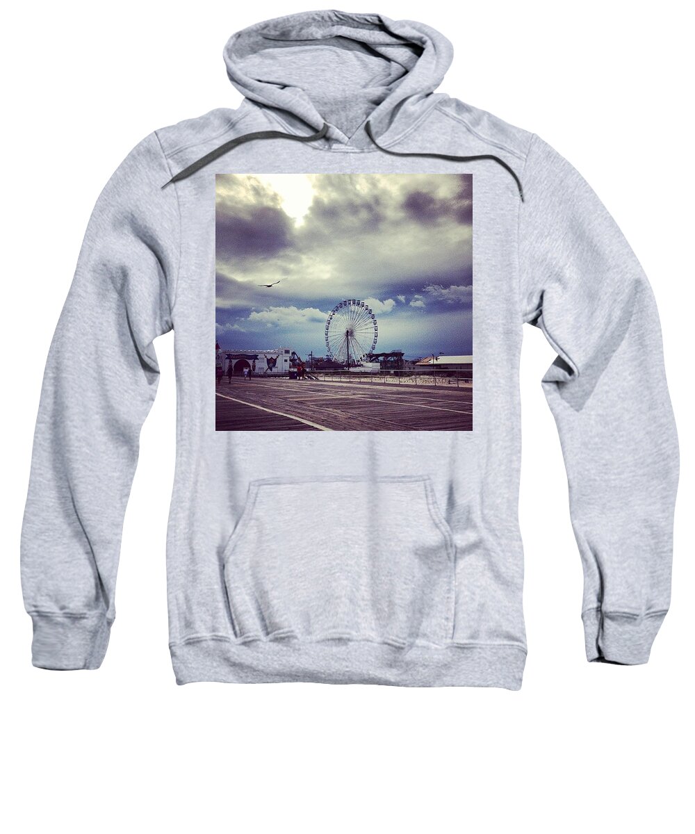 Ilovephilly Sweatshirt featuring the photograph Endless Summer by Katie Cupcakes