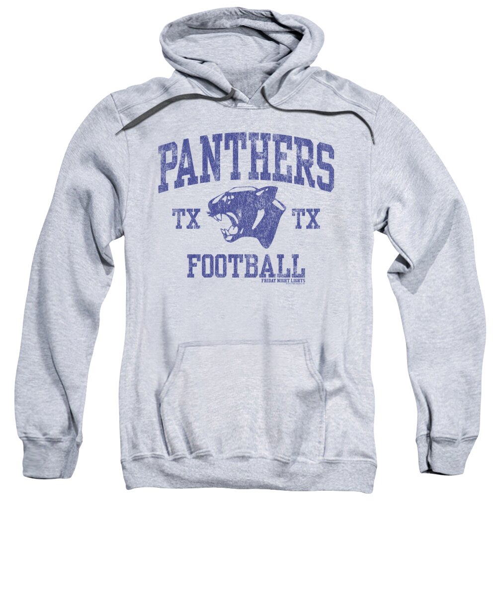 Friday Night Lights Sweatshirt featuring the digital art Friday Night Lights - Panther Arch by Brand A