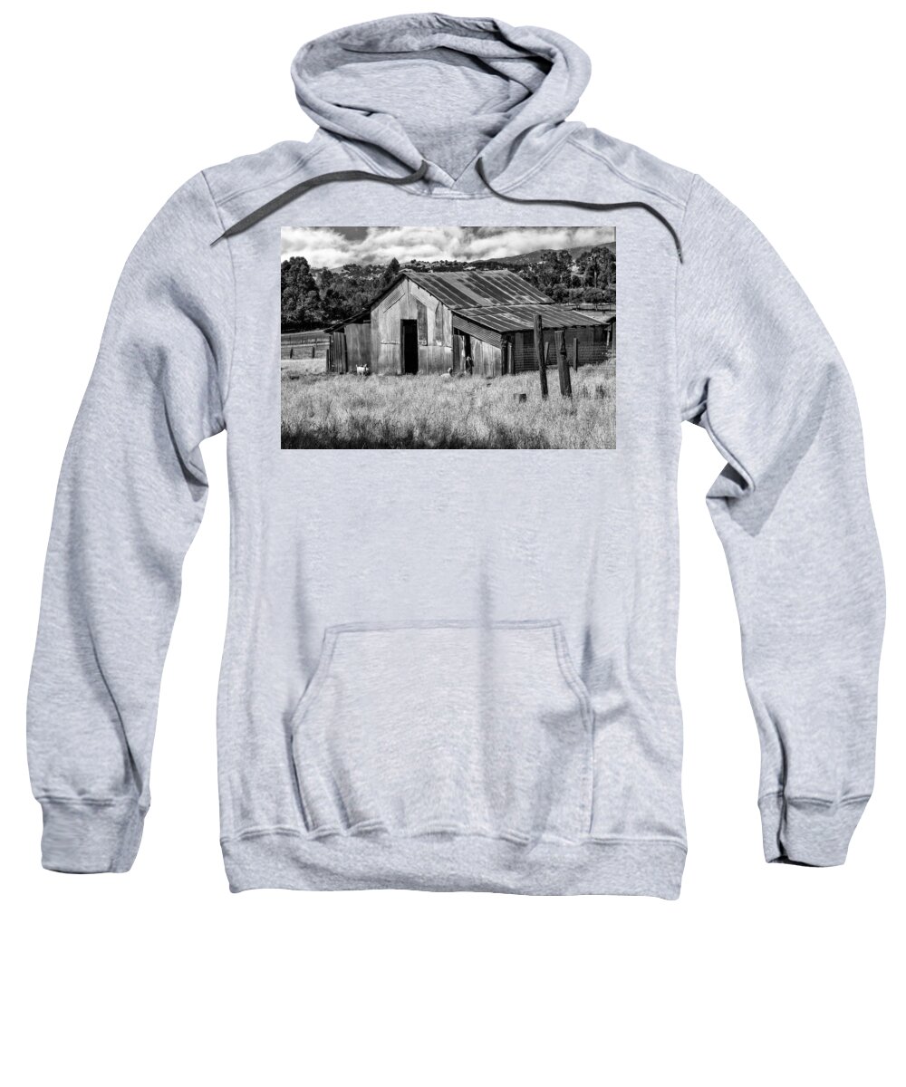 Landscape Sweatshirt featuring the photograph Goats Heaven by Bruce Bottomley
