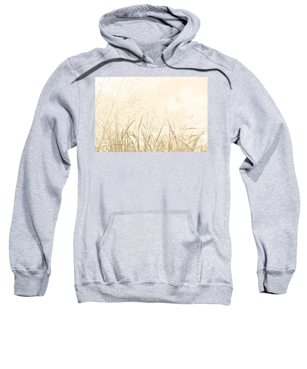 Grass Sweatshirt featuring the photograph Soldiers of Summer by Carolyn Jacob
