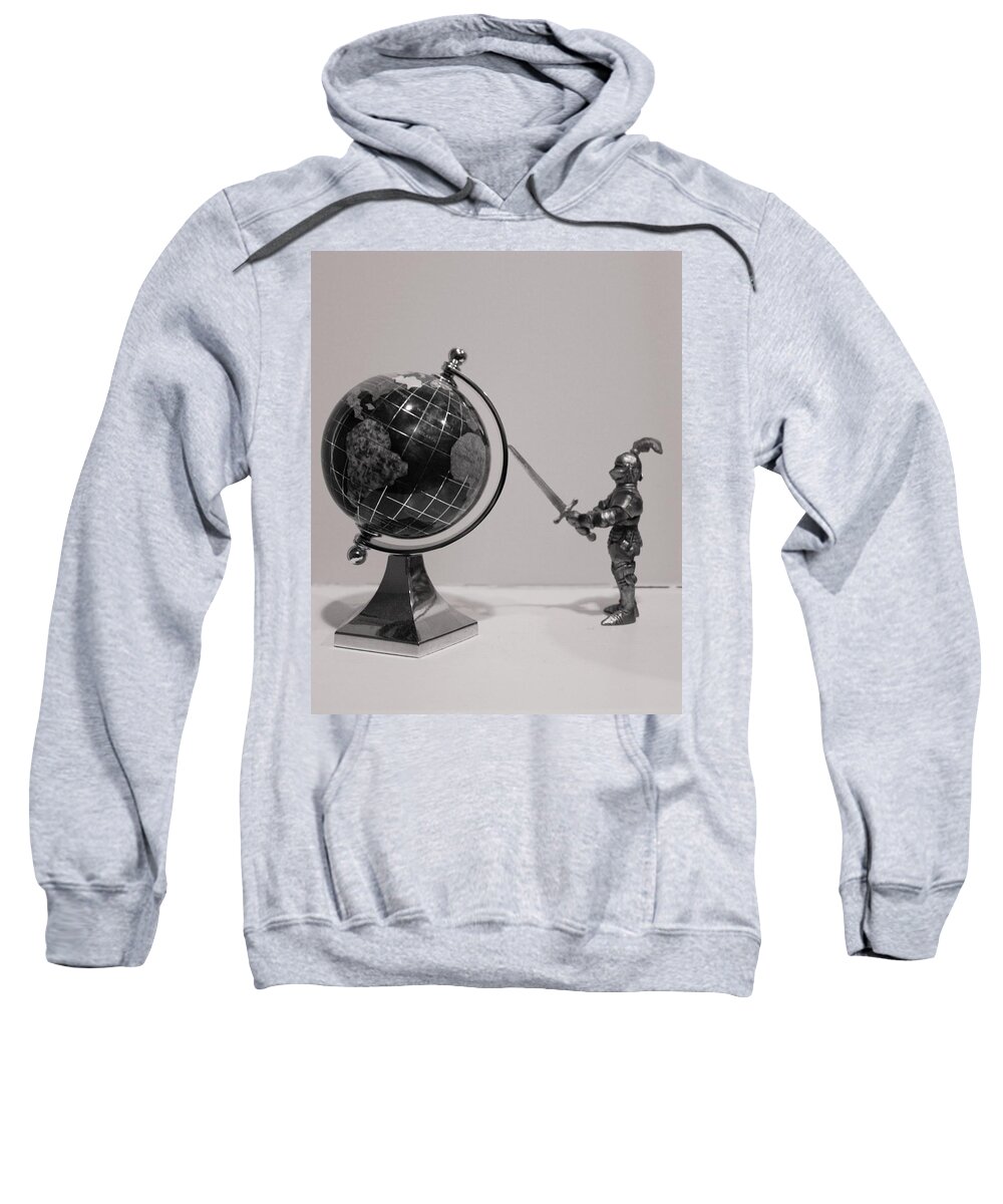 Knight Sweatshirt featuring the photograph Last Knight by Stacy C Bottoms