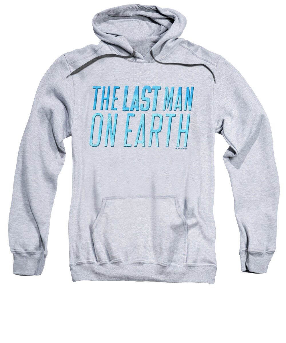  Sweatshirt featuring the digital art Last Man On Earth - Logo by Brand A