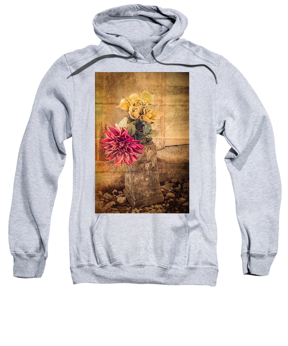 Nawlins Sweatshirt featuring the photograph Left for a Loved One by Melinda Ledsome