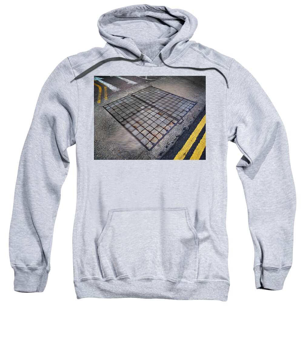 Road Sweatshirt featuring the painting Lockdown by Charles Stuart