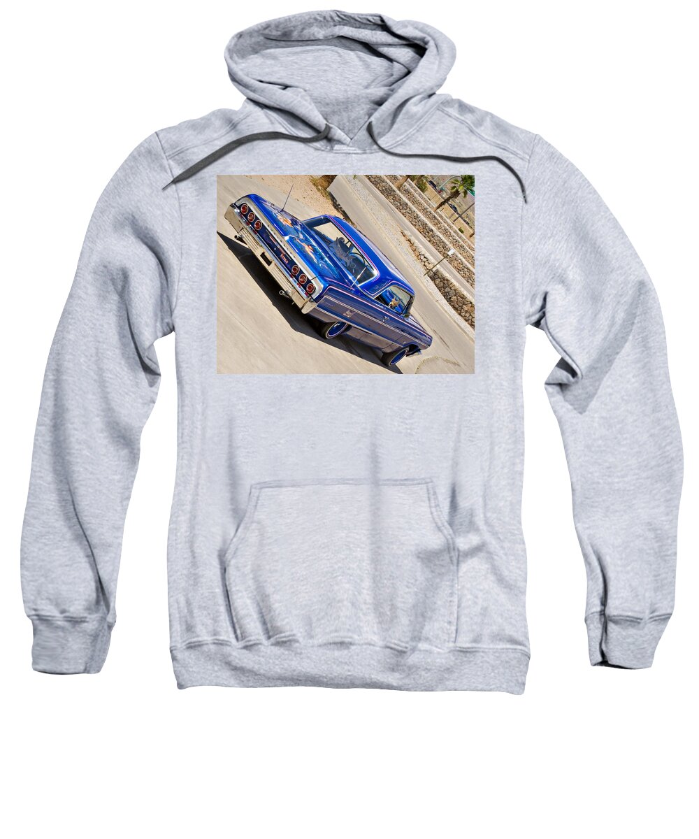 Lowrider Sweatshirt featuring the photograph Lowrider_19d by Walter Herrit