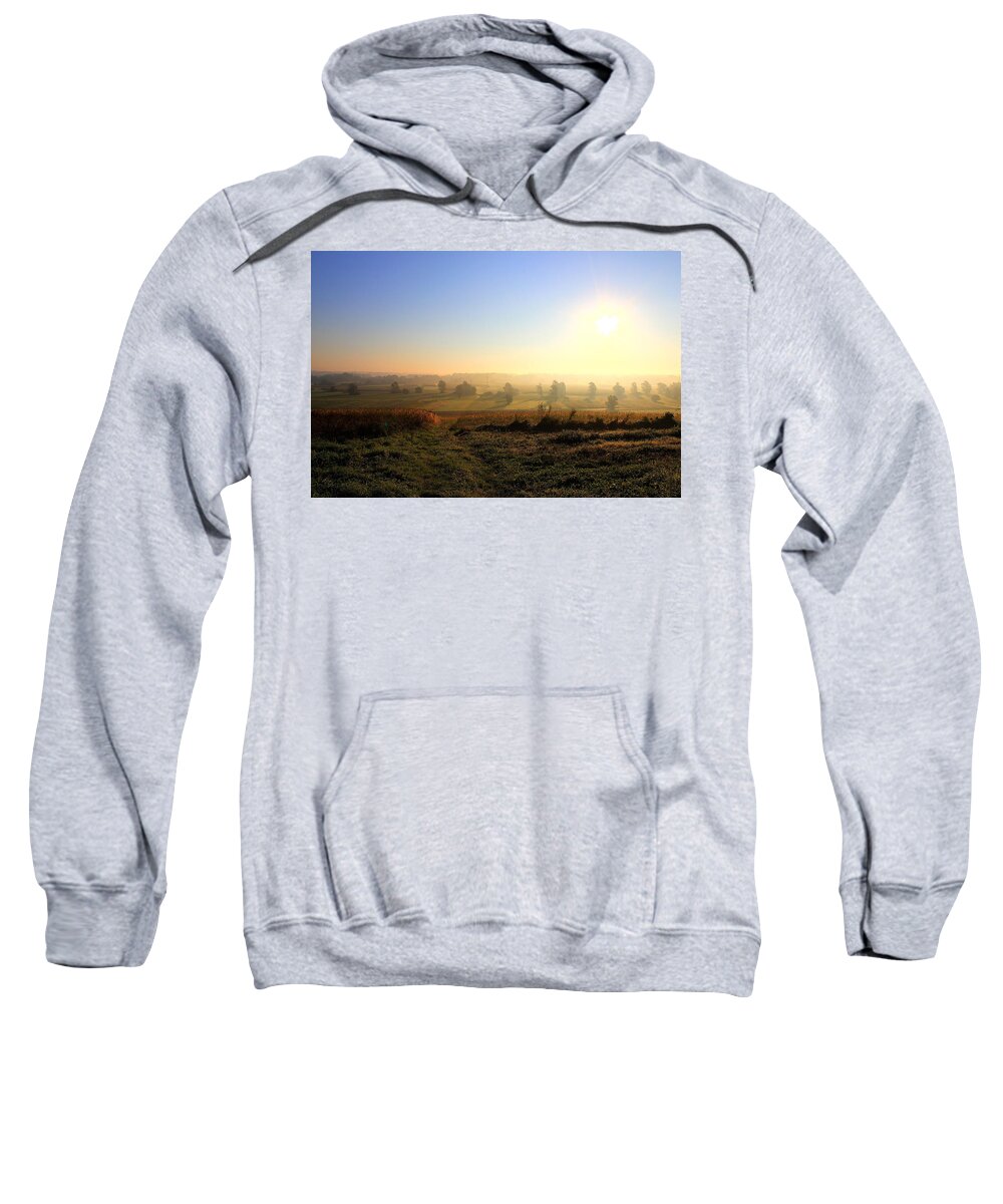 Croatia Sweatshirt featuring the photograph Morning sun by Brch Photography