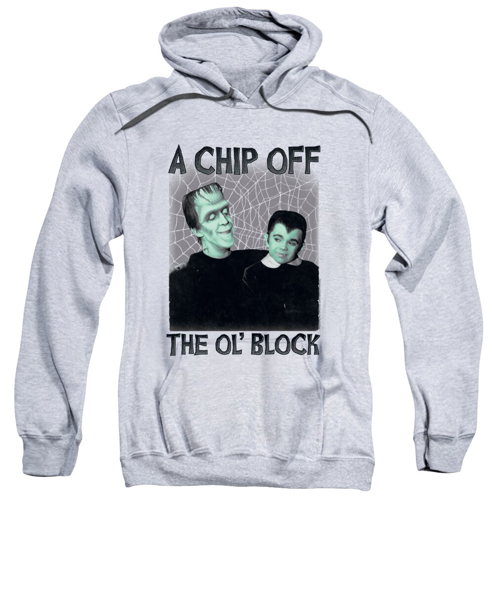  Sweatshirt featuring the digital art Munsters - Chip by Brand A