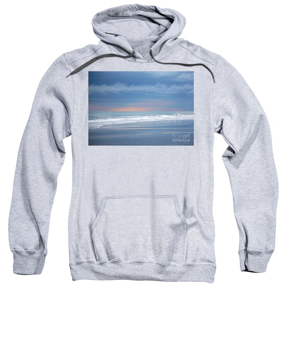 Ocean Sweatshirt featuring the photograph Ocean Blue by Kathy Baccari