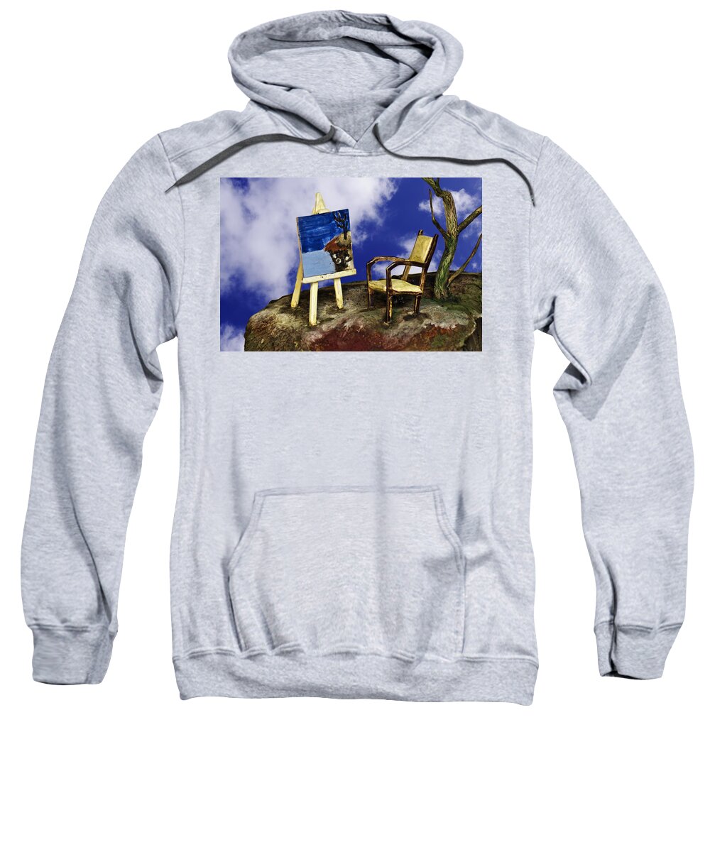 Art Sweatshirt featuring the photograph Painting by Paulo Goncalves