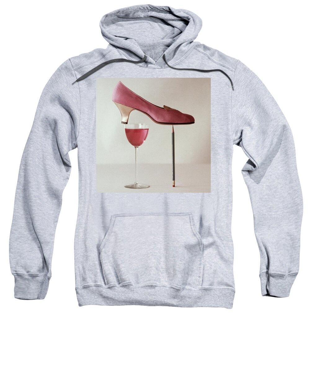 Accessories Sweatshirt featuring the photograph Pink Capezio Pump by Richard Rutledge